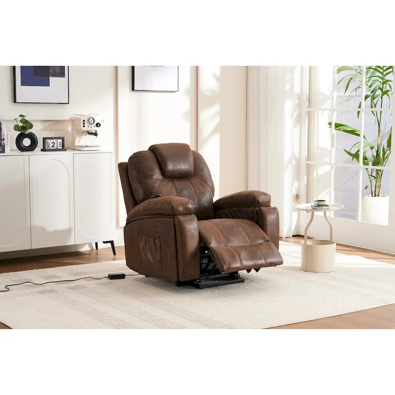 Power Lift Recliner Chair with Massage,Heat for Elderly