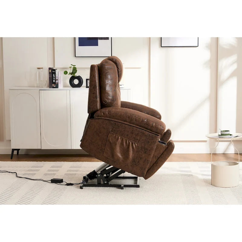 Power Lift Recliner Chair with Massage,Heat for Elderly