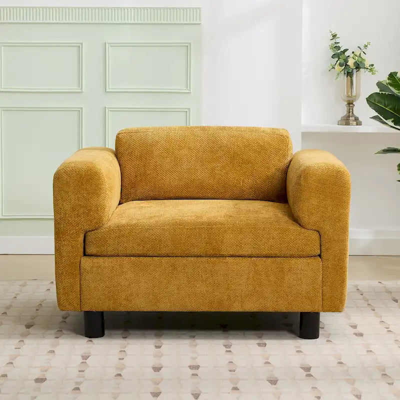 Poltrona moderna oversize, comoda e decorativa