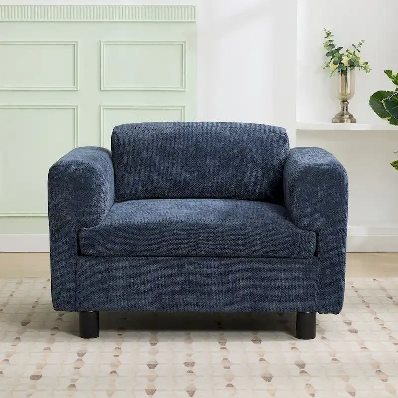 Poltrona moderna oversize, comoda e decorativa