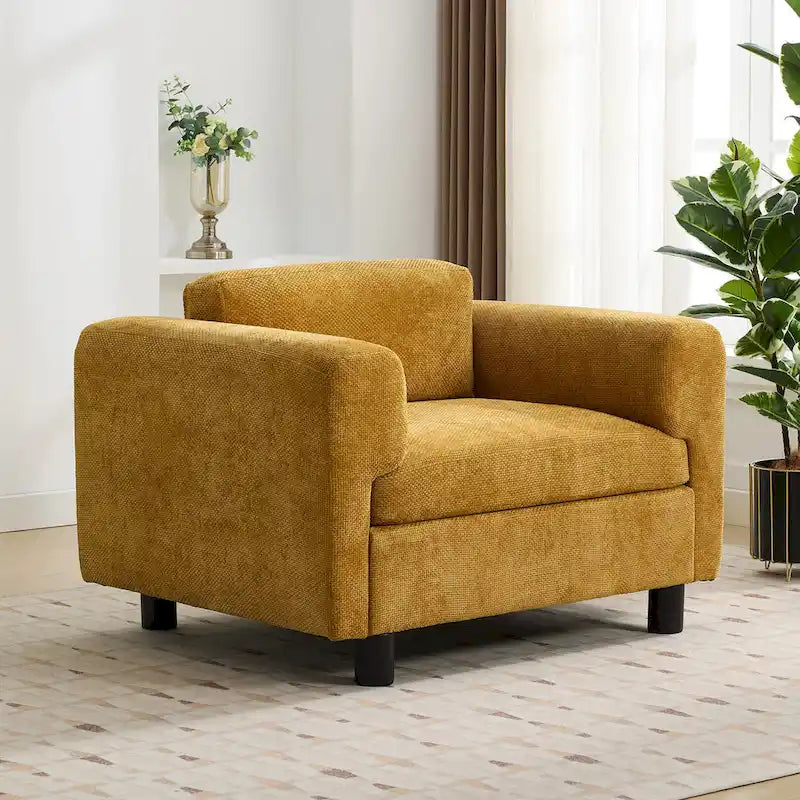 Poltrona moderna oversize, comoda e decorativa