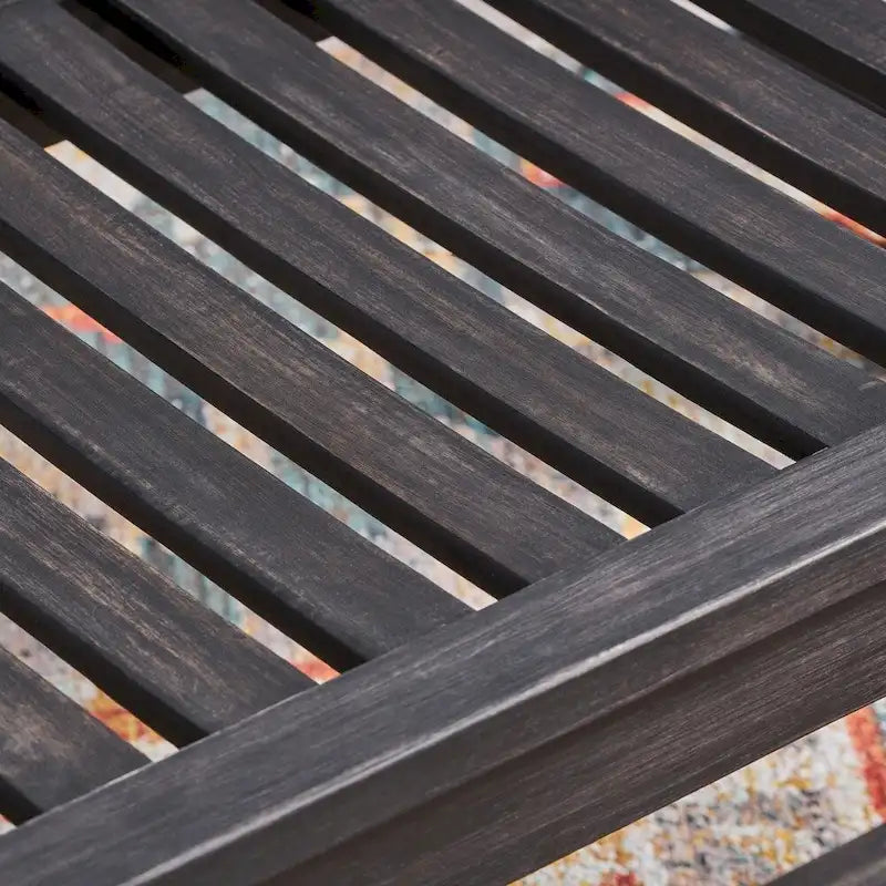 Acacia Wood Patio Glider