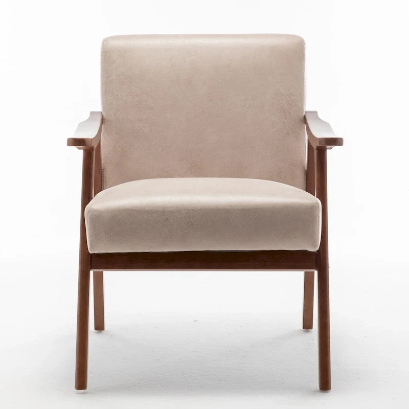 Poltrona decorativa in microfibra larga 26.37