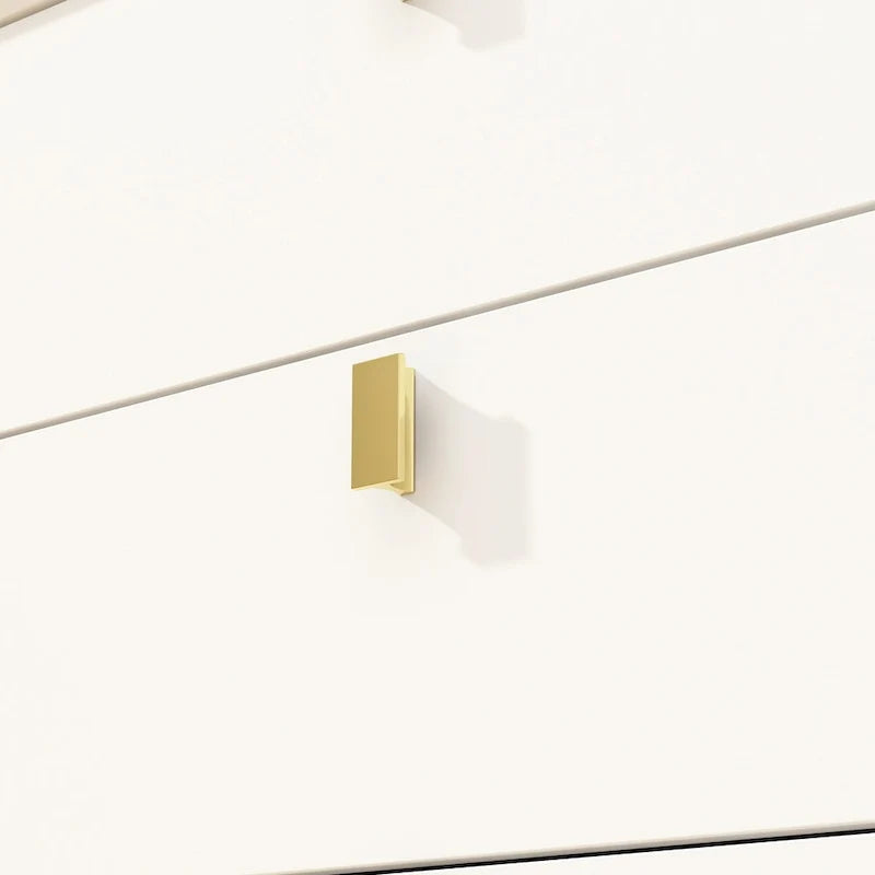 Dresser Modern Dresser for Bedroom, 6 Drawer Double Dresser Sideboard