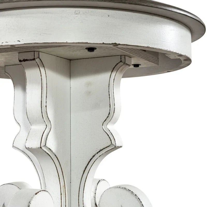 Round End Table - 2 Finish Options