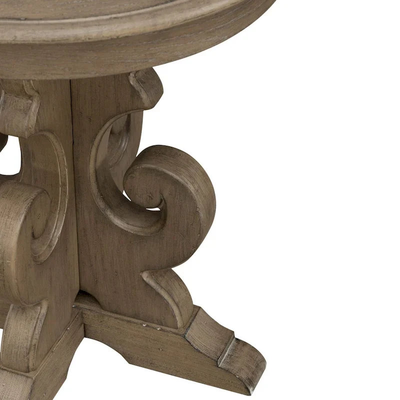 Round End Table - 2 Finish Options