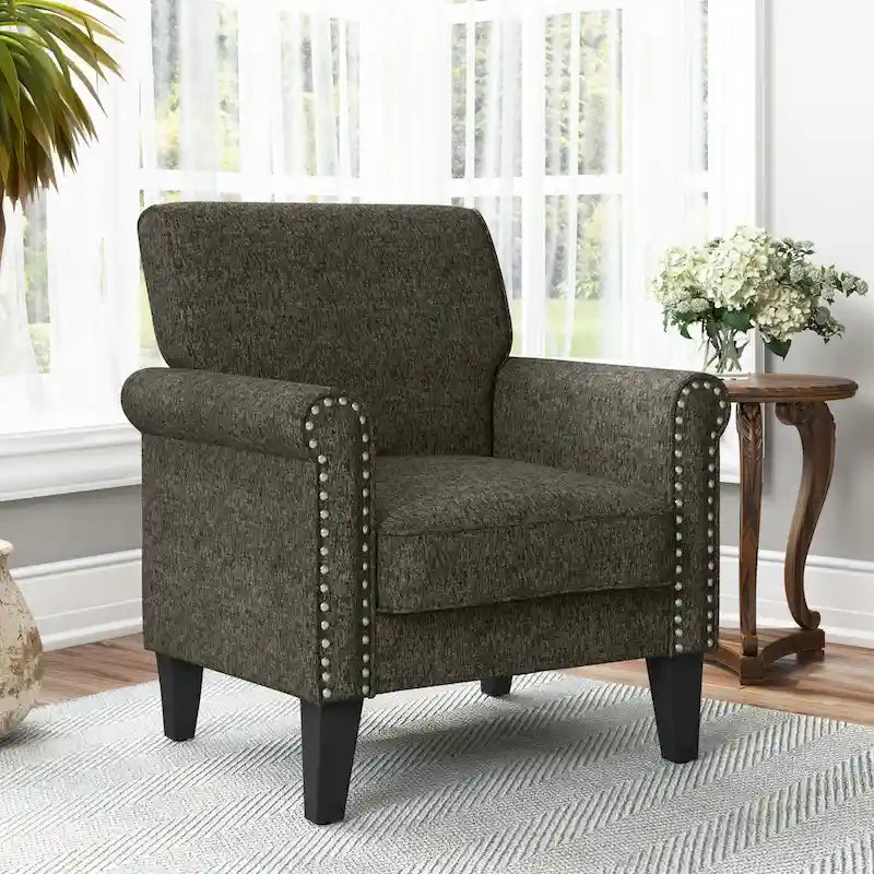 Rolled Arm Chair