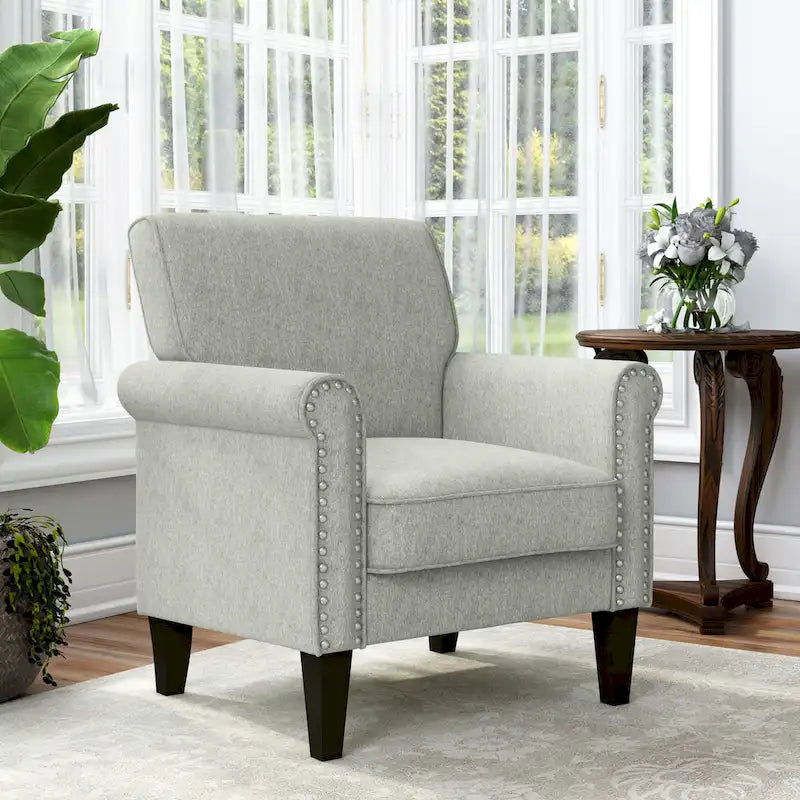 Rolled Arm Chair