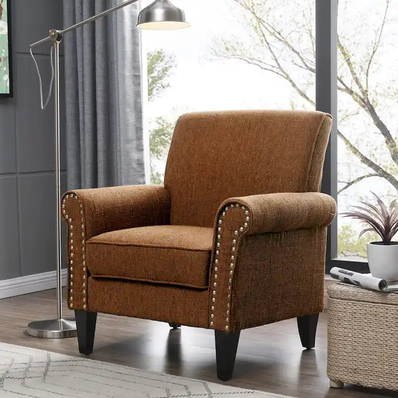 Rolled Arm Chair