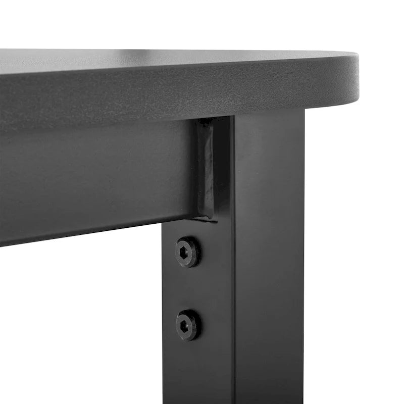 Large Home Office Corner Desk L-Shaped Computer Desk with Mouse Pad