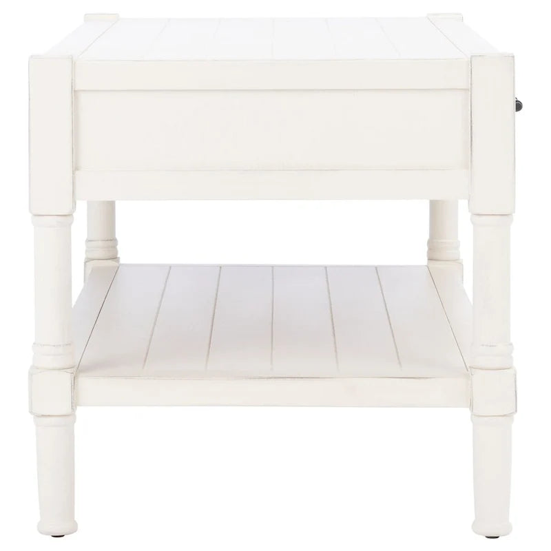 2-Drawer Bottom Shelf Coffee Table