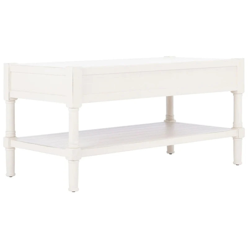2-Drawer Bottom Shelf Coffee Table