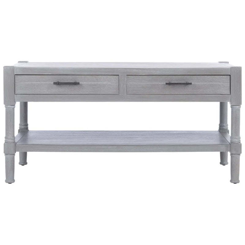 2-Drawer Bottom Shelf Coffee Table