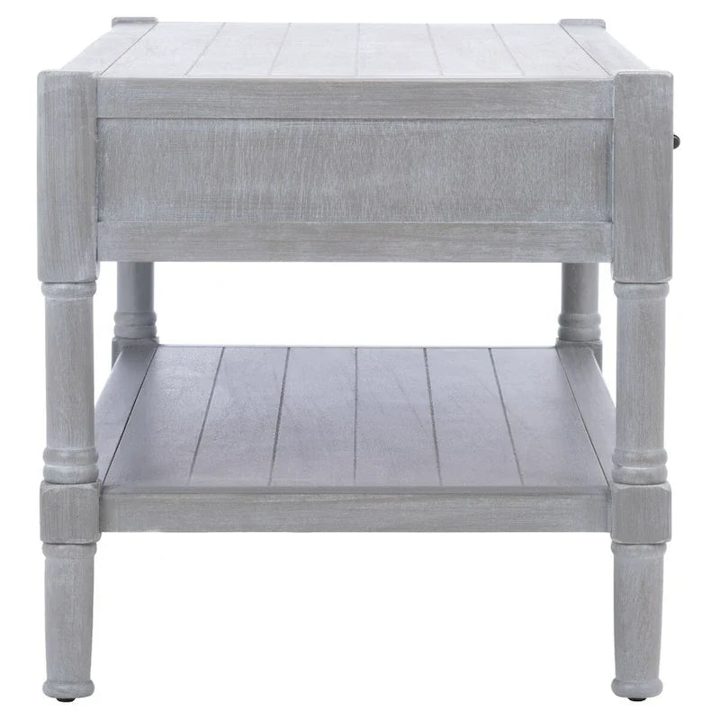 2-Drawer Bottom Shelf Coffee Table