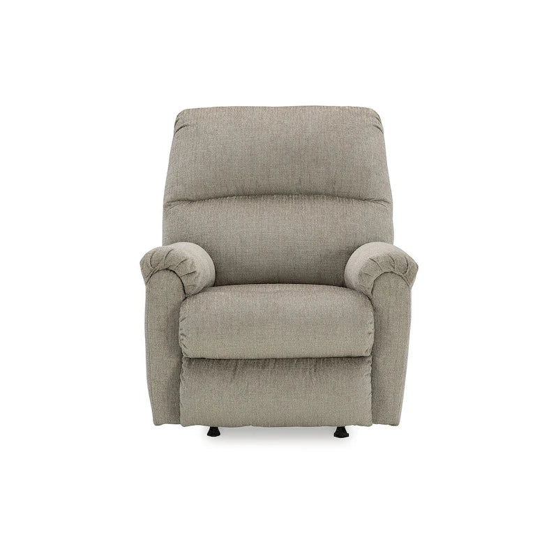 Recliner Corner-Blocked Frame One-Pull Reclining Motion