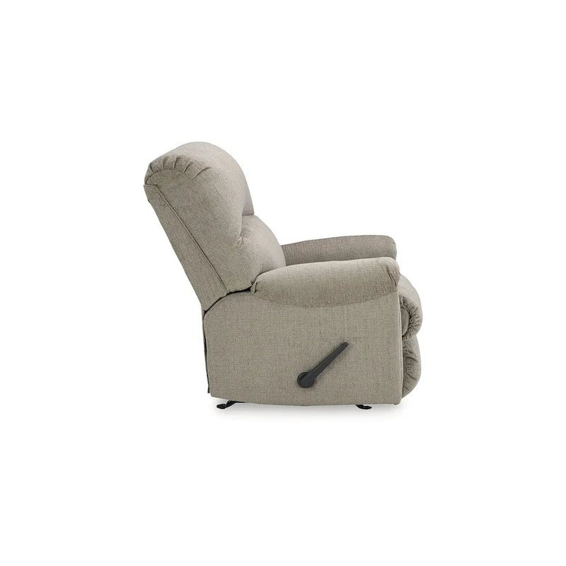 Recliner Corner-Blocked Frame One-Pull Reclining Motion