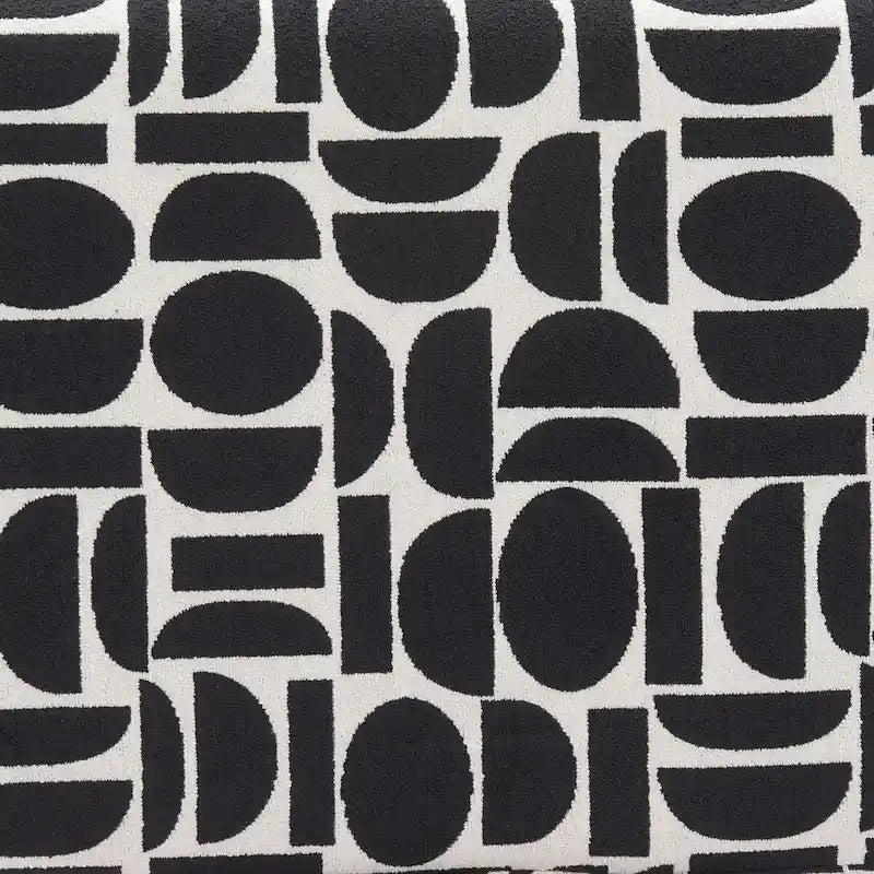 Storage Ottoman Black & White